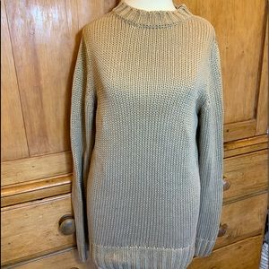 Burberry tan/gold sweater